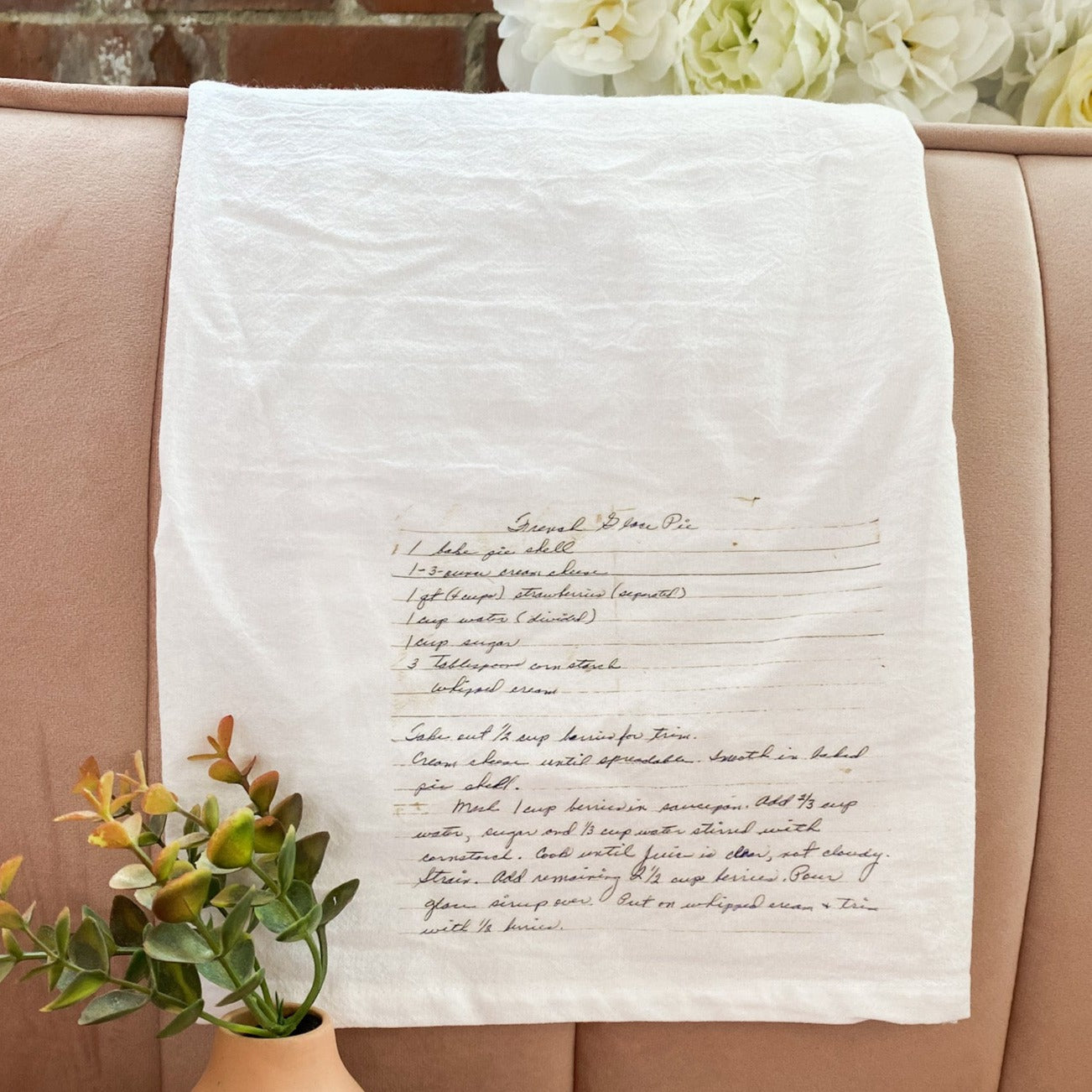 Heirloom / Handwritten Tea Towels