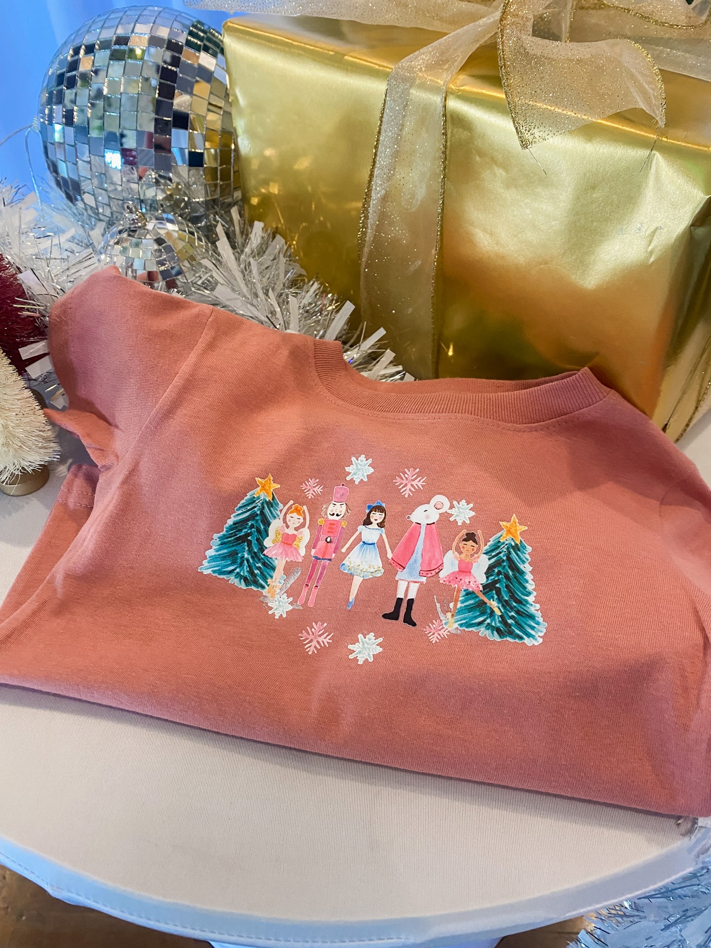 Whimsical Nutcracker Inspired Bodysuit and Tee