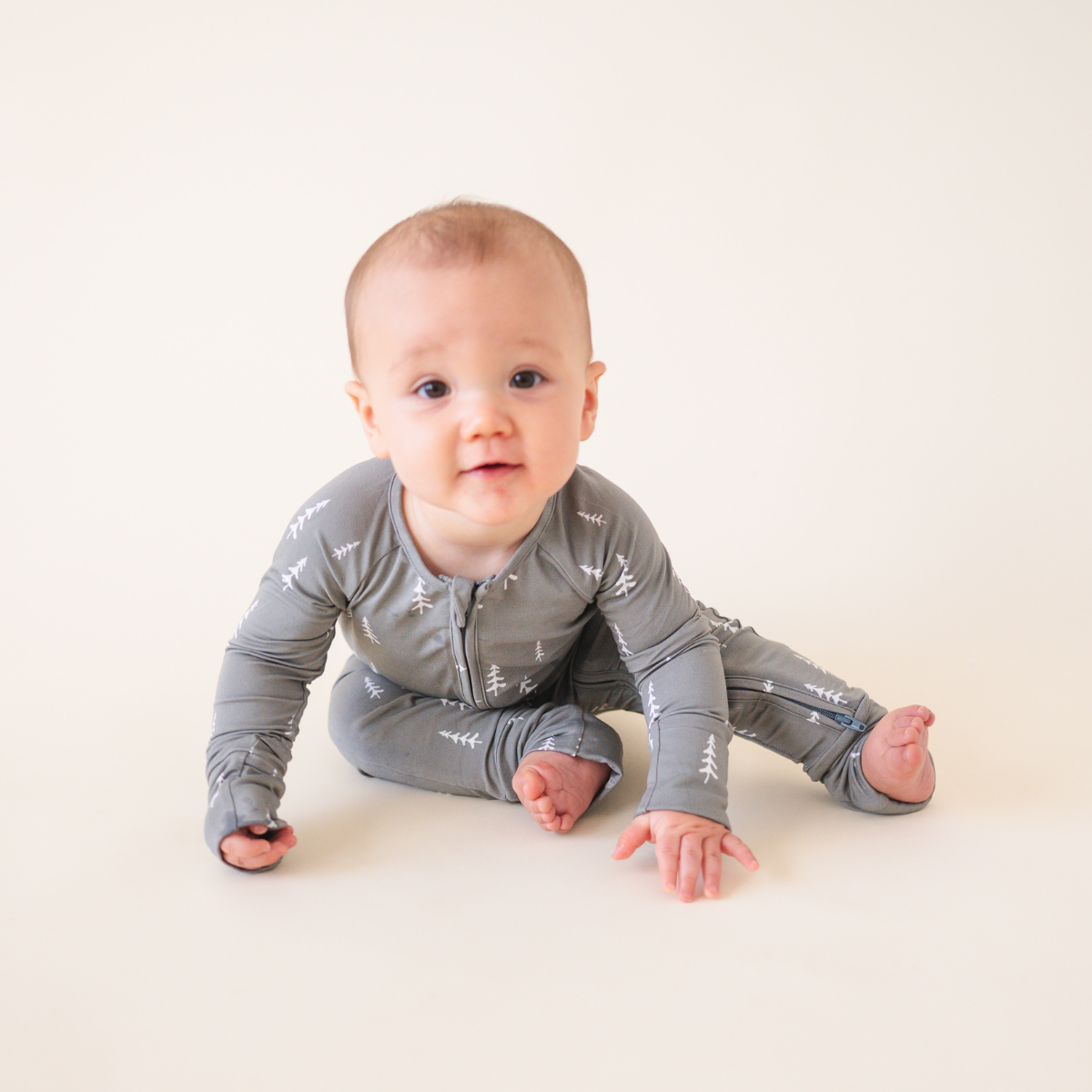 Bamboo 2-Way Convertible Zip Romper - Forest