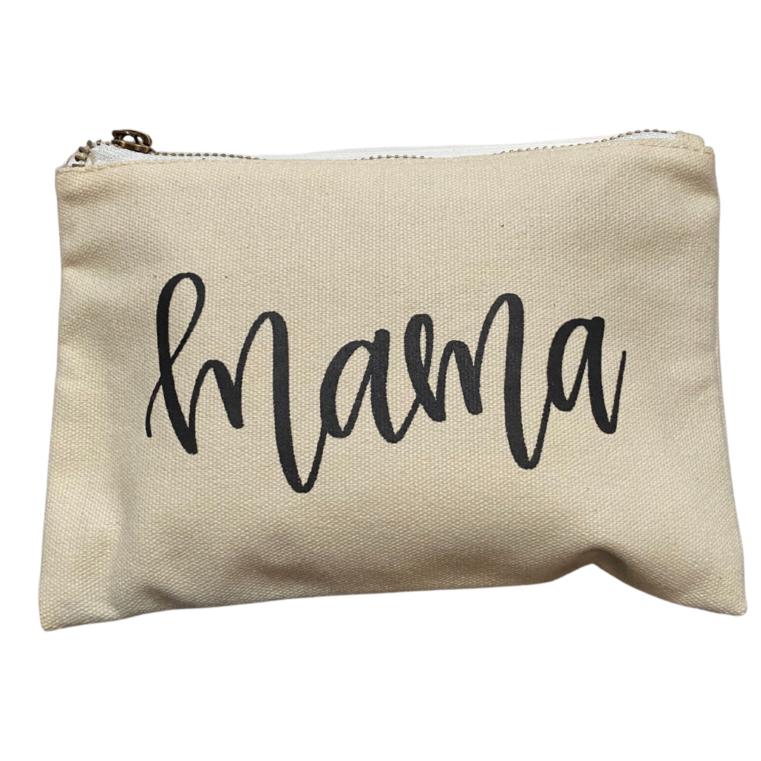 Mama canvas pouch