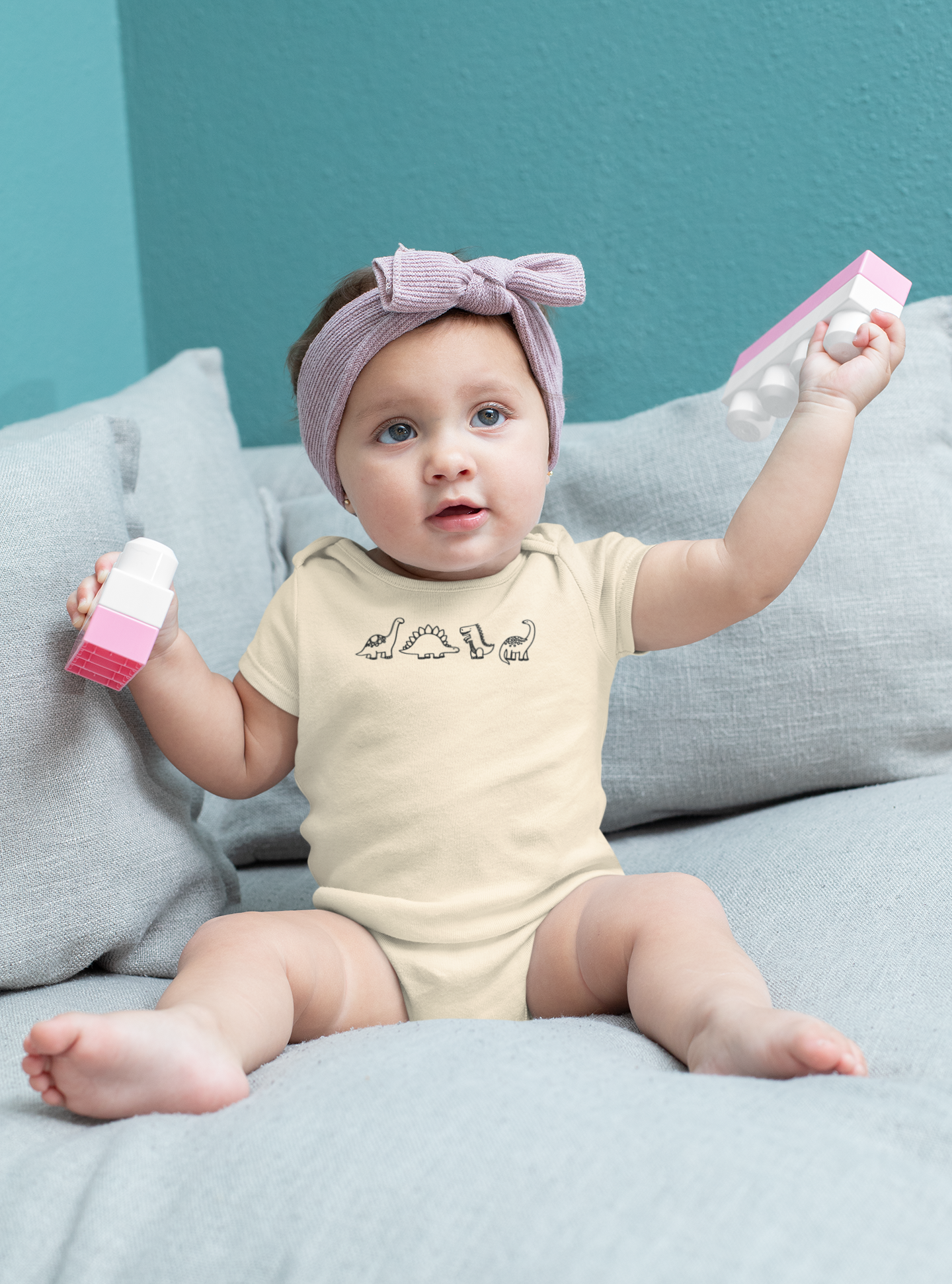 Simple Dino Onesie / Toddler Tee